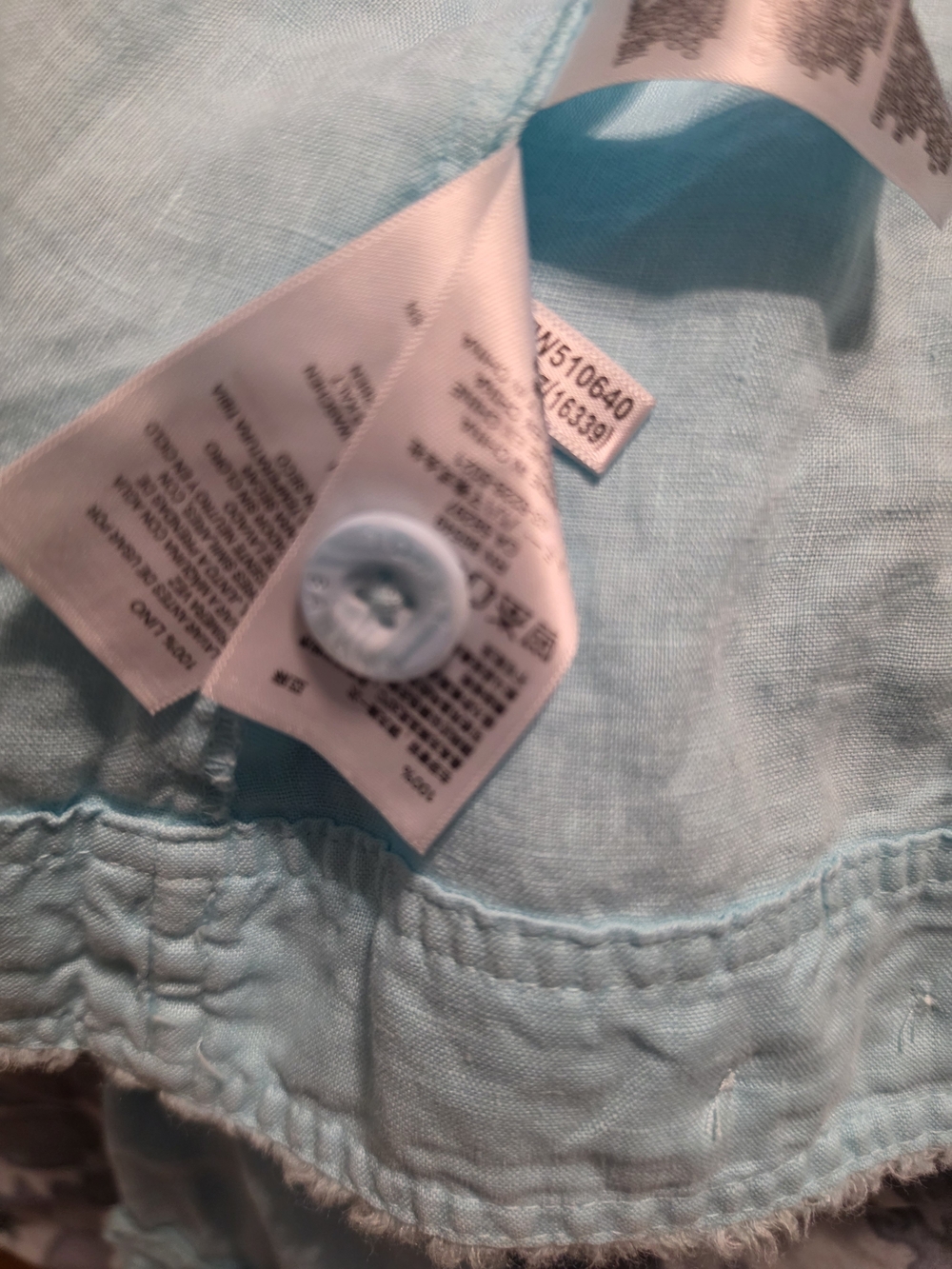 Tommy Bahama Aqua Linen Button-Front Jacket - Picture 6 of 6